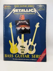 Metallica Bass Music Book - Picture 1 of 2
