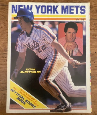 Mets v Pirates - 1988 - Action Park Advert. - Official Game Program - AUTHENTIC - Image 1 of 4