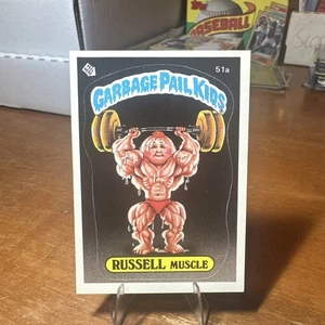 1985 Topps Garbage Pail Kids Series 2 Russell Muscle #51a - Bild 1 von 6