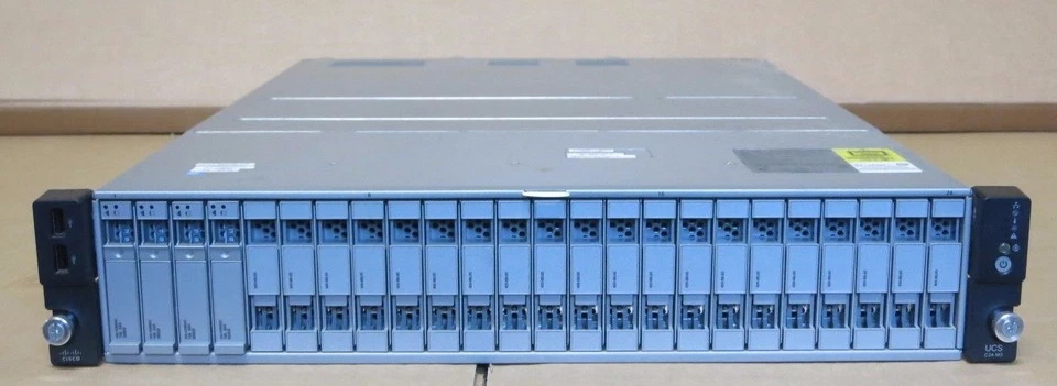 CISCO UCSC-C24-M3S Server 2x Quad Core E5-2403 1.8GHz, 192GB Ram 4x300GB SAS UCS - Image 1 of 1