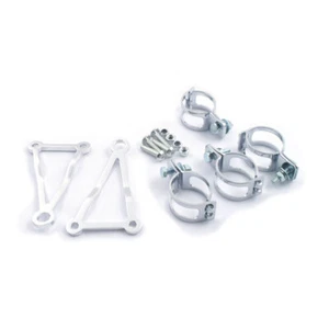Staffe staffette reggifaro cromate triangle da 43-46mm cafe racer custom - Bild 1 von 1