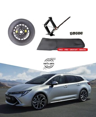 Roue de Secours Galette 17" pour TOYOTA COROLLA avec Cric, Boulons et Sac-à-cric - Photo 1/4