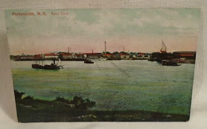 Portsmouth New Hampshire Navy Yard antike Postkarte. - Bild 1 von 2