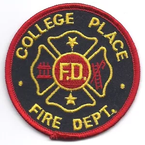 **COLLEGE PLACE WASHINGTON FIRE DEPARTMENT FIRE PATCH** - Picture 1 of 1