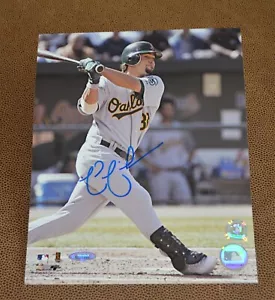 Nick Swisher Autographed Oakland A's 8x10 MLB Authentication - Picture 1 of 2
