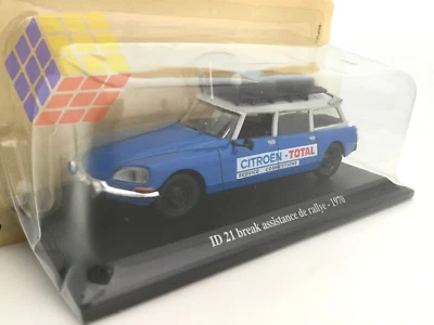 Coche Citroen ID 21 Break assistance de rallye / 1970 (1/43) ixo,rallye,atlas,ds - Imagen 1 de 4