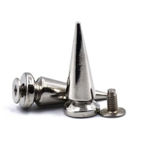 25MM 10/20/30/50 Sets Large Metal Big Tree Spikes Studs Screw-Back Studs for ... - Picture 1 of 6