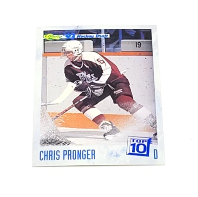 1993 Classic Hockey Draft Chris Pronger Hartford Whalers #2 - Image 1 of 2
