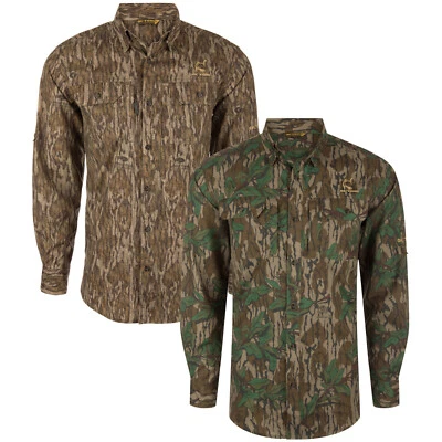 Ol'Tom Men's Camo Wingshooter Trey Shirt, Lightweight Turkey Hunting Shirt - Image 1 of 4