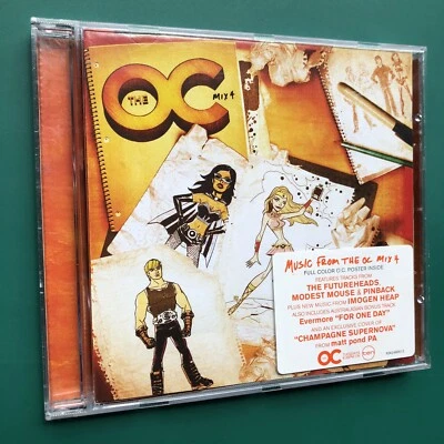Music From THE OC (Mix 4) TV Soundtrack Indie Rock CD Beck Modest Mouse Pinback - Image 1 of 4