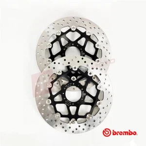 Discos de freno delanteros flotantes Brembo para Honda VFR800 X Crosrun Adventure 2015-16 - Imagen 1 de 1