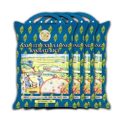 RNS 20kg Basmati Reis langkörniger Rice Premium Original kochen Reis LongGrain - Bild 1 von 4