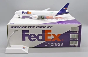JC WINGS FEDEX EXPRESS BOEING B777-200LRF 1:200 DIECAST JC2FDEX0047 IN STOCK - Picture 1 of 3