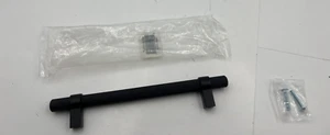 QTY 2 Berenson Radial Reign Matte Black Pull 160mm 6-5/16in 5039-4055-P Aluminum - Picture 1 of 9