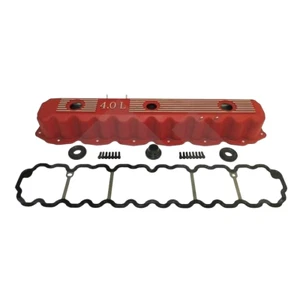 Crown Red Valve Cover Kit Fits 1993-04 Cherokee / 1993-98 Grand Cherokee RT35002 - Picture 1 of 6