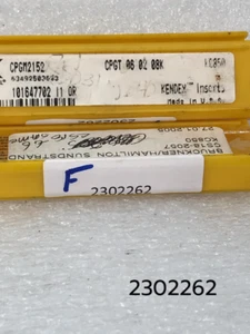 CPGM 2152 KC850 New Full Package of 5 Kennametal Tungsten Carbide Inserts - Picture 1 of 6