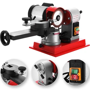 Kreissägeblatt 80-700 mm Schleifer Schärfer Maschine Kettensäge verschiebbar 370W - Bild 1 von 12