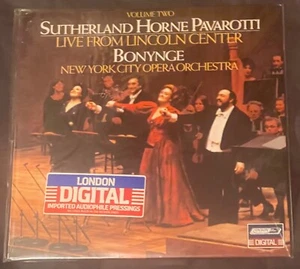 sealed Sutherland Horne Pavarotti Live from Lincoln Center Vol 2 LDR 7112 - Bild 1 von 2