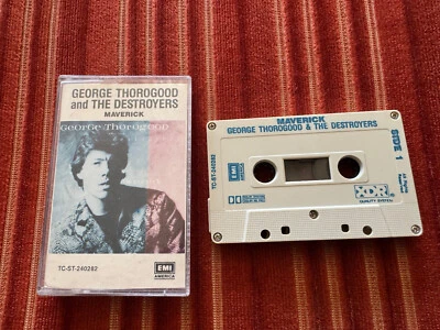George Thorogood and the Destroyers - Maverick CASSETTE TAPE (VGC) TC ST-240282 - Image 1 of 4