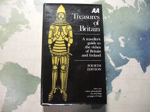Treasures of Britain: AA 4th Edition 1980 Hardback Book EX Condition - Imagen 1 de 6