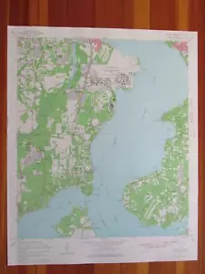 Orange Park Florida 1965 Original Vintage USGS Topo Map - Bild 1 von 1