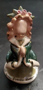 Friends Always Blue Sky Clayworks Heather Goldminc Christmas Ornament Angel Girl - Picture 1 of 7