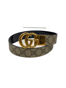 GUCCI Wendegürtel aus Leder mit BEG-Print, Damen, 659417 - Bild 1 von 5