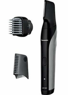 Panasonic ER-GK81-S Body Trimmer da uomo argento lavabile AC100V-240V - Immagine 1 di 4