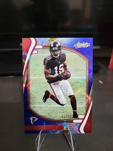 2021 Panini Absolute - Calvin Ridley #35 Blue Diamonds /99 - Picture 1 of 2