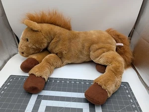 Juguete de peluche de caballo marrón Aurora de 25 pulgadas de alto - Imagen 1 de 12
