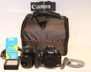 Canon EOS 450D Spiegelreflexkamera- super Zustand  mit Zubehöhrpaket - Bild 1 von 16