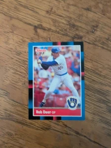 Rob Deer Milwaukee Brewers 1988 Donruss #274 - Picture 1 of 2