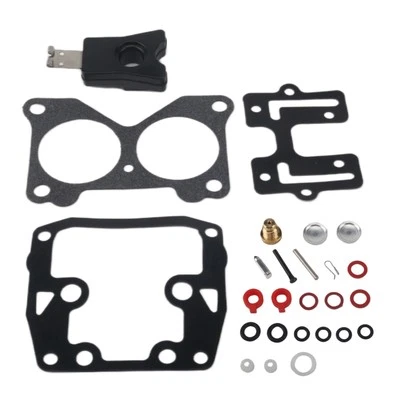 Kit de carburador fueraborda con flotador para motor Evinrude Johnson 85-235 HP V4 V6 Foto 1 de 4