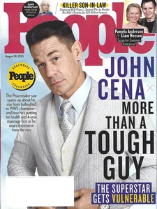 JOHN CENA GETS VULNERABLE  - PEOPLE MAGAZINE - AUGUST 18th 2025 - BRAND NEW - Picture 1 of 1