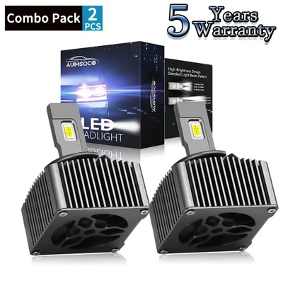 For Audi Q7 2017-2019 2021 2023 2024 D5S LED Headlight Kit Bulbs HID Replacement - Image 1 of 4