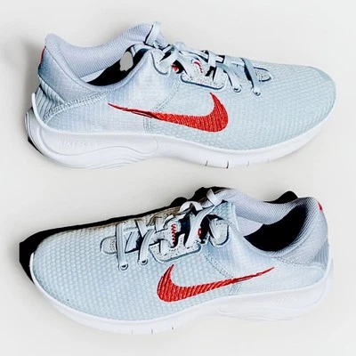 Nike Flex Experience RN 11 NN Pure Platinum and Crimson Wmns Running Shoes, NEW! - Image 1 of 4
