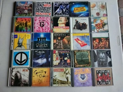 90s CD Lot Alternative Grunge Pop Rock Radiohead RHCP Rage Pearl Jam Janes STP  - Image 1 of 4