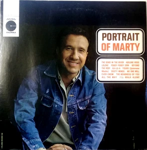 MARTY ROBBINS- Portrait Of Marty- Vinyl LP 1974 Columbia LE 10022 - Picture 1 of 6