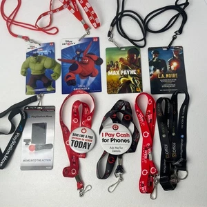 Vintage Gamestop Hanger Tags and Lanyards - Picture 1 of 13