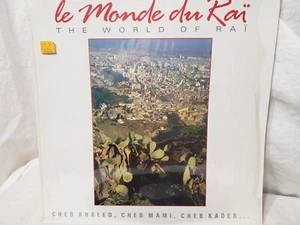 The World Of Rai Vinyl Record Cheb Khaled, Cheb Mami, Cheb Kader Near Mint  LP - Picture 1 of 6