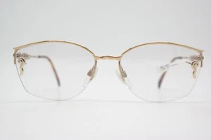 Vintage Brille Silhouette 6276 /44 Gold Halbrand Brillengestell eyeglasses - Bild 1 von 6