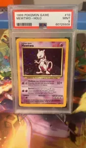 Mewtwo 10/102 Base Set SPANISH - MINT 9 - Picture 1 of 2