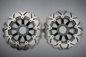 Pair Wave Floating Front Brake Discs 310mm HONDA CBR900 RR Fireblade 1998-99 - Picture 1 of 1