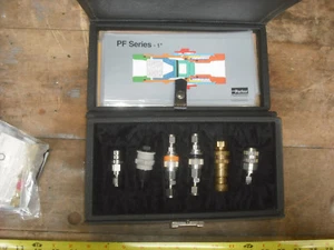 PARKER SALESMAN SAMPLE ADVERTISING QUICK DISCONNECT COUPLERS - Picture 1 of 12