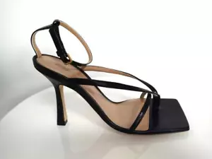 Auténtica Sandalia Bottega Veneta Negra Correa Elástica en Talla 35 - Imagen 1 de 1