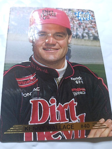 * 1993 #151  Kenny Wallace Car # 40 Dirt Devil Action Packed Racing