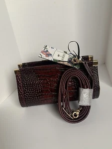 ERDEM X H&M Small Leather Shoulder Bag clutch Handbag Crocodile SOLD OUT!! - Picture 1 of 5