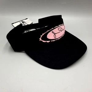 Cappellino James Dean visiera parasole regolabile nero rosa 50° anniversario nuovo con etichetta - Foto 1 di 5