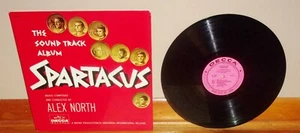 SPARTACUS-The Sound Track Album-1960 1st Decca DL 9092-Alex North-VG+/NM- lp! - Picture 1 of 7