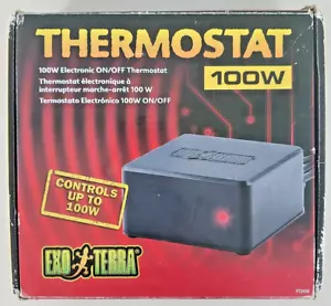 NEW - Exo Terra Thermostat - 100W - Electronic On|OFF, Free Shipping - Picture 1 of 3